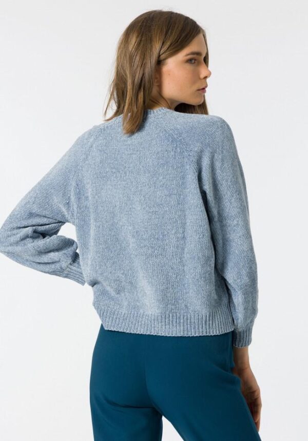 Jersey mango mujer